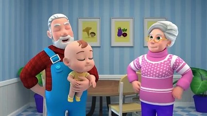 Johny Johny Yes Papa at night Kids Poems Cartoon Video