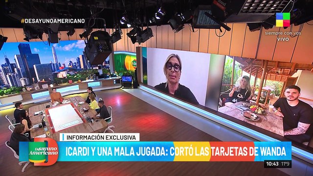 Polémico: Mauro Icardi le cortó las tarjetas a Wanda Nara