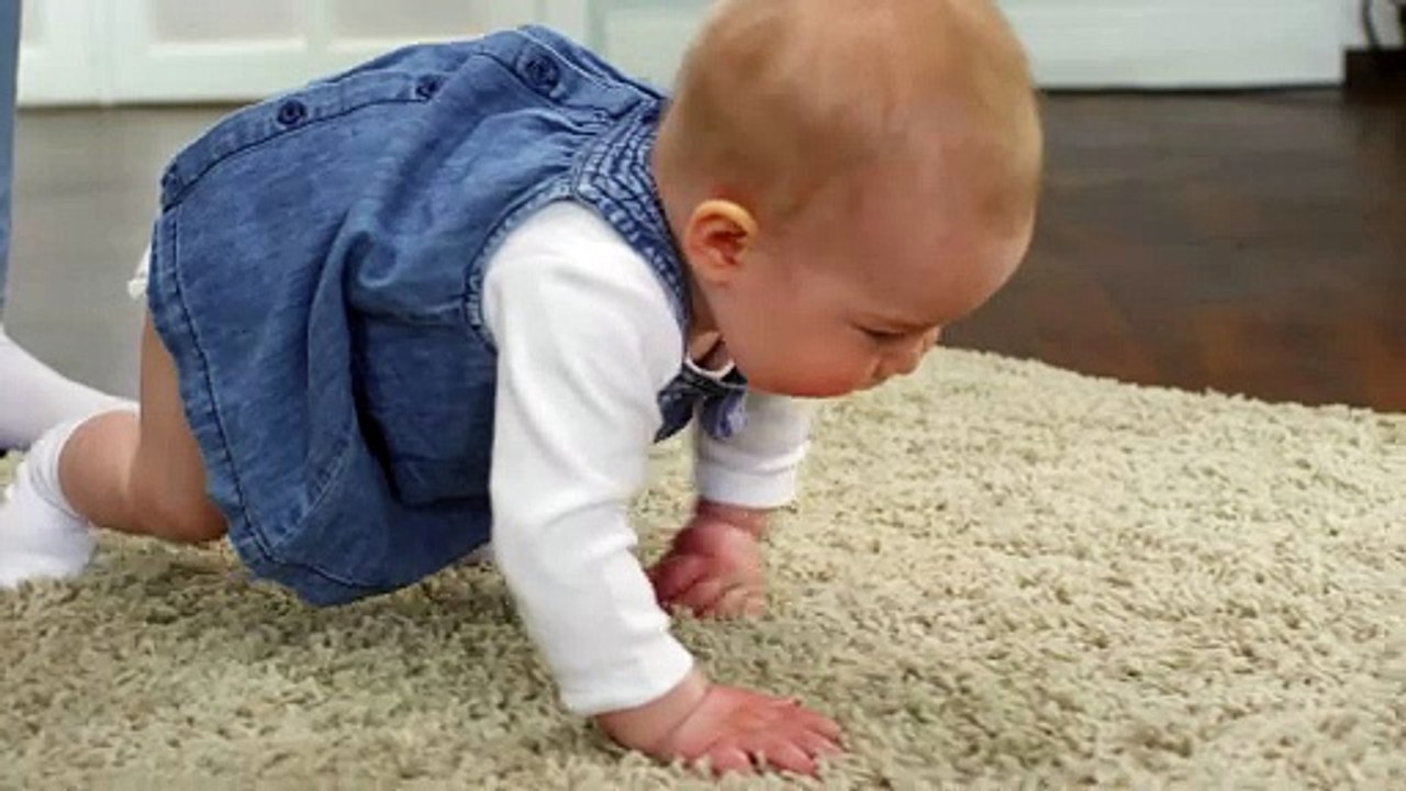 Small kid on floor