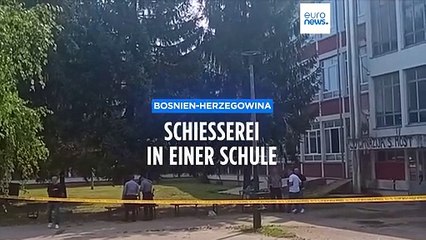 Blutbad an bosnischem Gymnasium, Hausmeister erschießt 3 Schulmitarbeiter