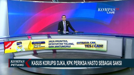 Penyidik KPK Tanyakan 21 Pertanyaan ke Hasto soal Korupsi DJKA