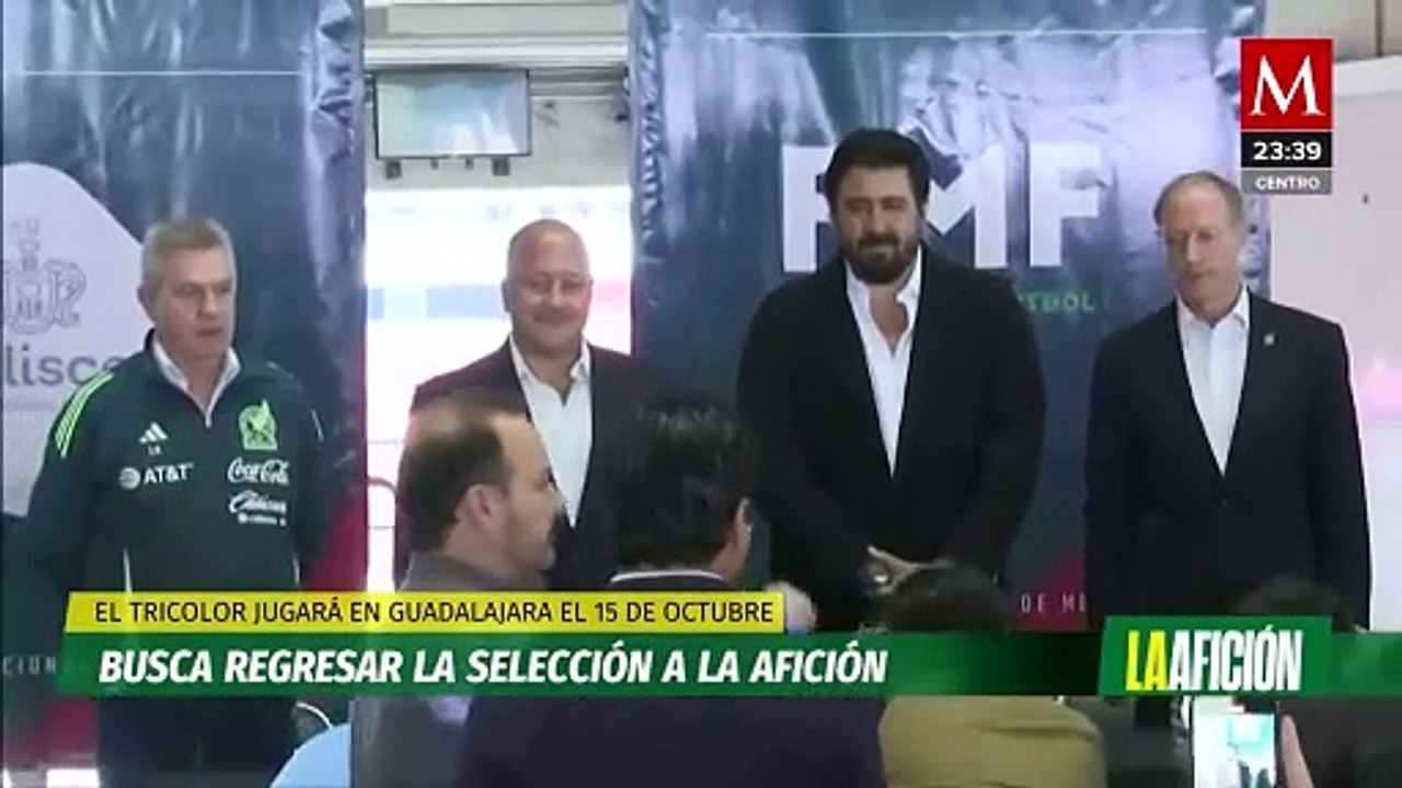 La selección mexicana jugará en Guadalajara