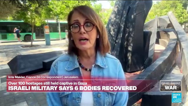 Israel recovers bodies of 6 hostages from Gaza as Blinken tries to advance cease-fire deal