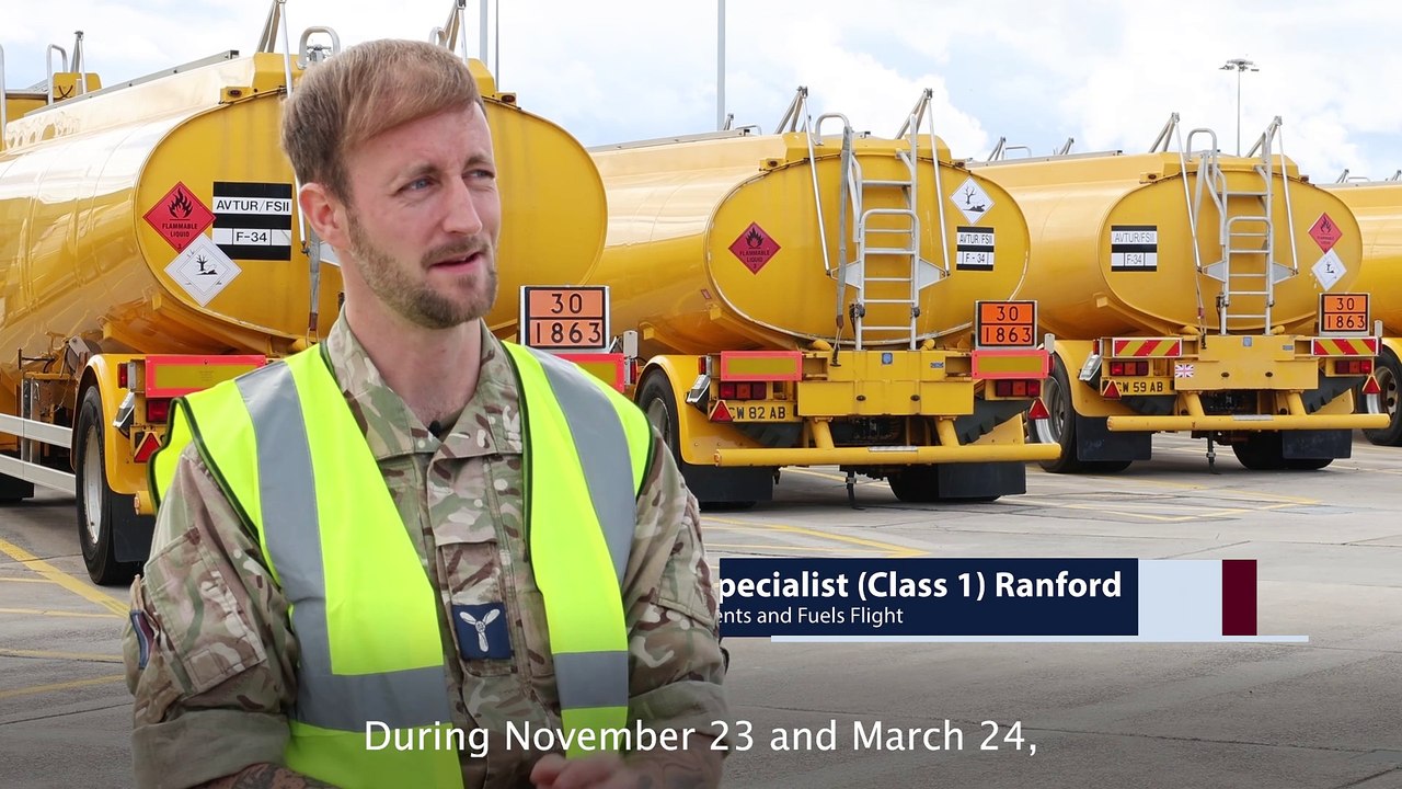 RAF Lossiemouth using sustainable aviation fuel