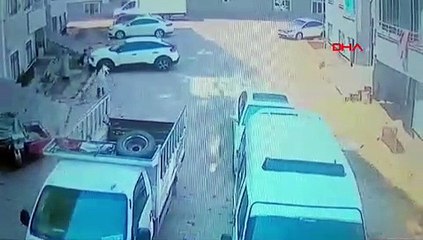 Çocukların ölümcül oyunu kamerada: 3 çocuk ölümden döndü