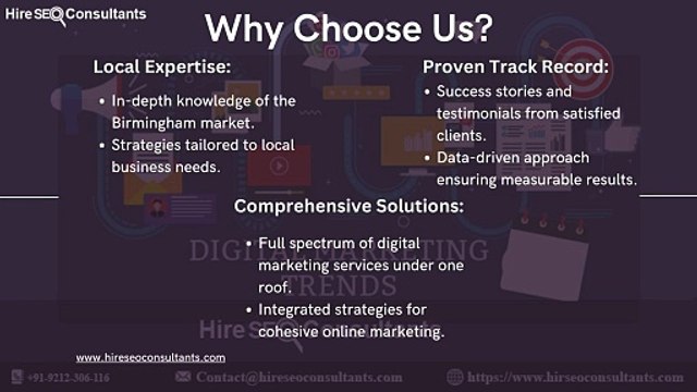 Birmingham Digital Marketing Experts