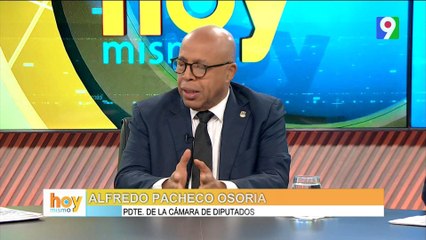 Alfredo Pacheco “Yo estoy de acuerdo con la Reducción” | Hoy Mismo