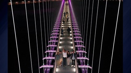 [경기] 가평군, 자라섬에 길이 165ｍ 출렁다리 설치 / YTN