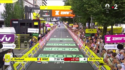 Étape 3 : le magnifique chrono de Cédrine Kerbaol