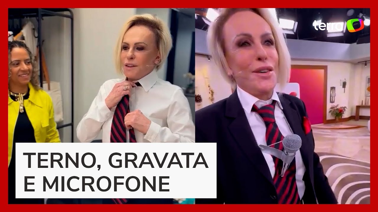 Ana Maria Braga mostra bastidores de homenagem a Silvio Santos