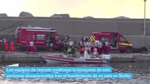 Los equipos de rescate continúan la búsqueda de los desaparecidos en Sicilia