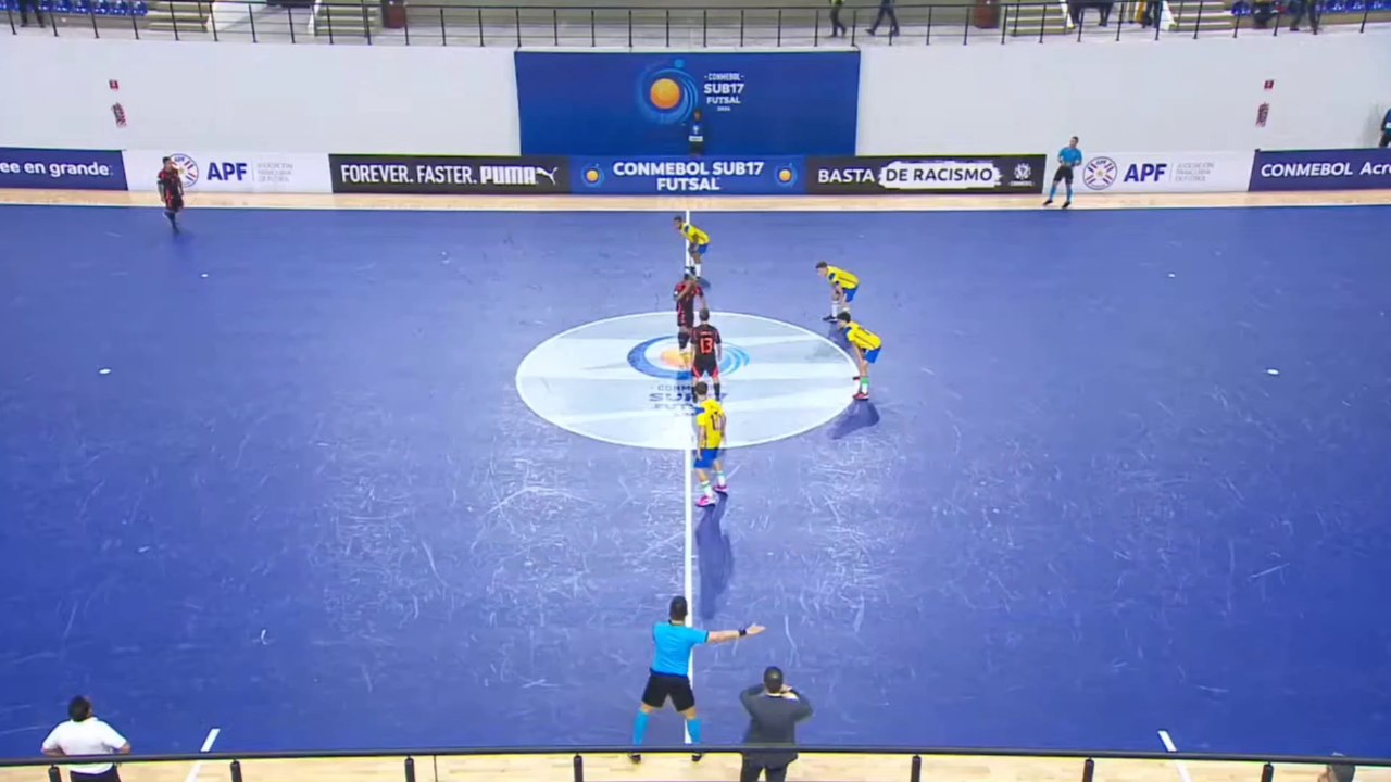 Brasil 1-0 Colômbia - Sul Americano Sub 17 - 19 de agosto 2024
