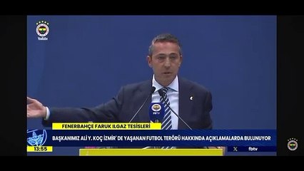 Ali Koç: Saldırgan gözaltına alınmadı, polisle tokalaşıp gitti, spor şube müdürü yalan söyledi