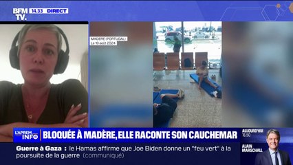 "On a utilisé absolument toutes nos économies": cette voyageuse bloquée à Madère depuis samedi à cause des feux de forêt témoigne