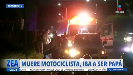 Joven motociclista pierde la vida a escasos meses de convertirse en papá