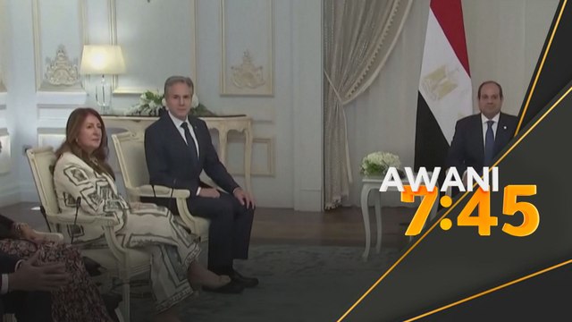 Blinken kini di Mesir bertemu Abdel Fattah El-Sisi