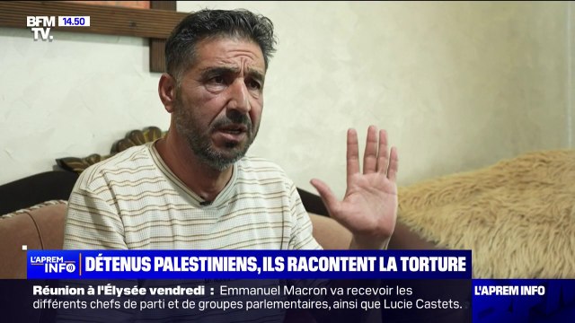 Prisonniers palestiniens en Israël: ils racontent la torture