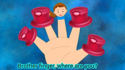 Finger Family nursery rhymes for kids | daddy finger where are you....