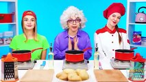 Me vs Grandma Cooking Challenge | Simple Secret Kitchen Hacks Mega DO Challenge