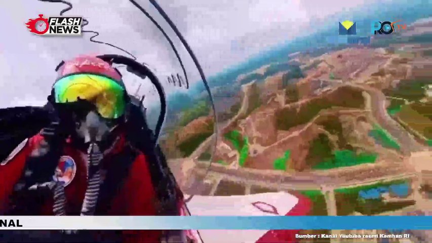 Kompilasi Demo Udara Jupiter Aerobatic Team di Langit IKN Rangkaian HUT ke-79 RI