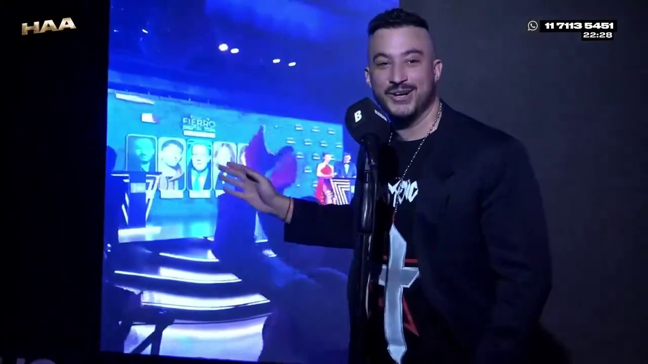 Tomás Rebord ganador del Martin Fierro digital