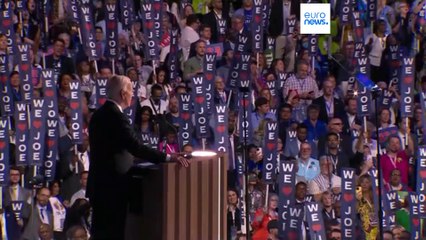 Joe Biden s'en prend à Donald Trump lors de la convention démocrate