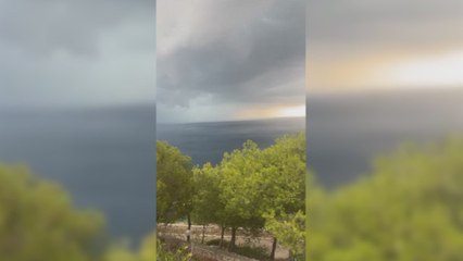 Una terrible tormenta, tornado incluido, azota esta preciosa localidad italiana