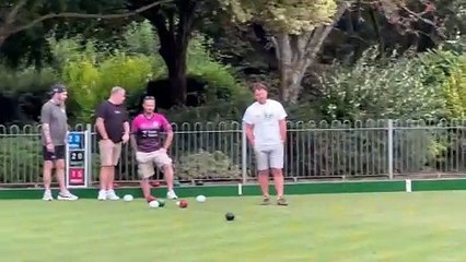 The final game in Crediton Industrial Bowls 2024, video by Alan Quick IMG_1167