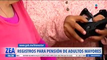 Pensión de adultos mayores: Ayer inició el registro en todo el país
