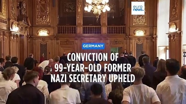 German court upholds conviction of 99-year-old former Nazi concentration camp secretary