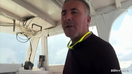 Naufragio Palermo: un pescatore mostra dove ? affondato lo yacht
