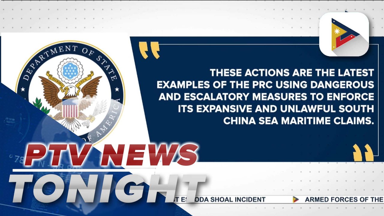 U.S., France, Germany, Japan condemn China’s harassment vs. PH vessels