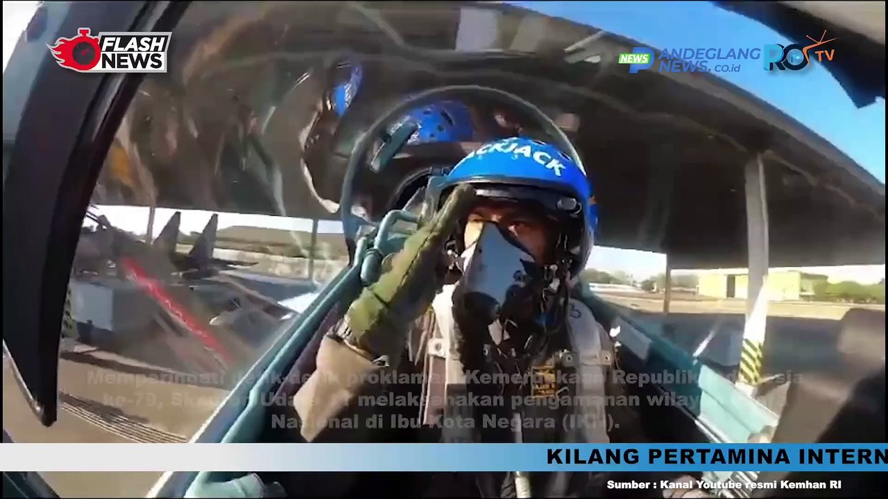 SKADRON UDARA 11 MELAKSANAKAN PENGAMANAN WILAYAH UDARA NASIONAL DI IBU KOTA NEGARA (IKN)