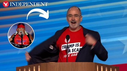 Union president channels Hulk Hogan in Democratic National Convention 2024 speech
