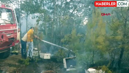 Balıkesir'deki yangın kontrol altına alındı