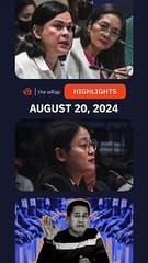 Download Video: Today's headlines: Risa Hontiveros & Sara Duterte, Alice Guo, Apollo Quiboloy | The wRap | August 20, 2024