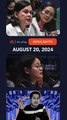Today's headlines: Risa Hontiveros & Sara Duterte, Alice Guo, Apollo Quiboloy | The wRap | August 20, 2024