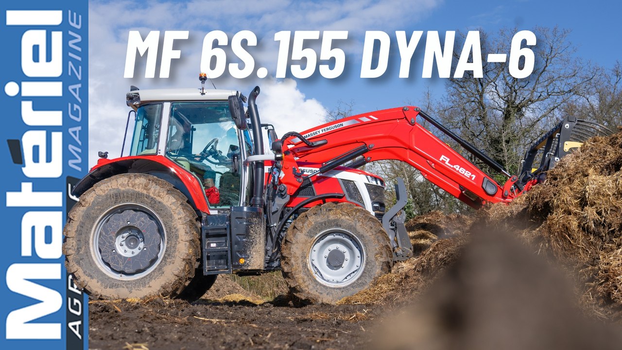 Essai tracteur Massey Ferguson 6S.155 - Un vrai couteau Suisse
