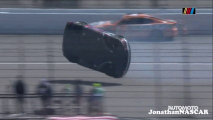 Corey Lajoie Makes Exciting Flip at Michigan 2024 NASCAR Cup Series 🚗