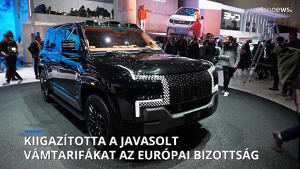 Kiigazította a javasolt e-autó-vámtarifákat az Európai Bizottság