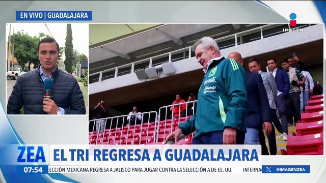 El Tri regresa a Guadalajara para disputar un partido amistoso contra Estados Unidos
