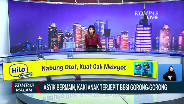 Dramatis! Petugas Damkar Selamatkan Kaki Bocah yang Terjepit Besi Penutup Saluran Air