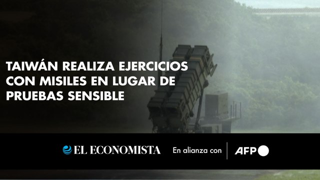 Taiwán realiza ejercicios con misiles en lugar de pruebas sensible