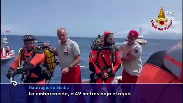 NAUFRAGIO SICILIA- Siguen BUSCANDO a los DESAPARECIDOS, entre ellos MIKE LYNCH y JONATHAN BLOOMER
