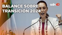 Claudia Sheinbaum ofrece un balance sobre la transición de gobierno