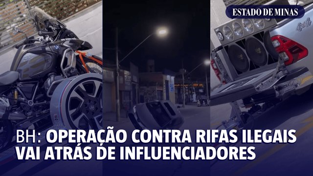 BH: ação sobre rifas ilegais cumpre mandados contra influenciadores