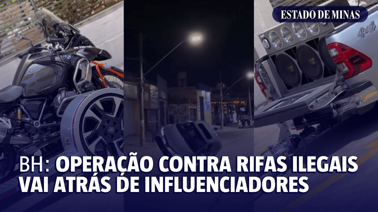 BH: ação sobre rifas ilegais cumpre mandados contra influenciadores