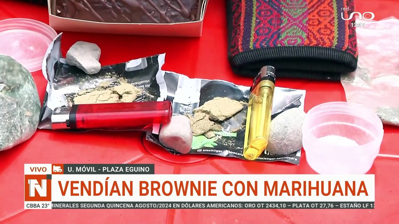 Vendían brownies con Marihuana
