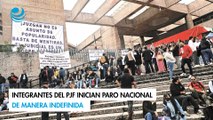 Integrantes del PJF inician paro nacional de manera indefinida