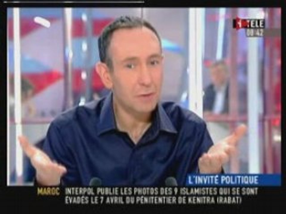 JC Mailly sur ITELE le 150408